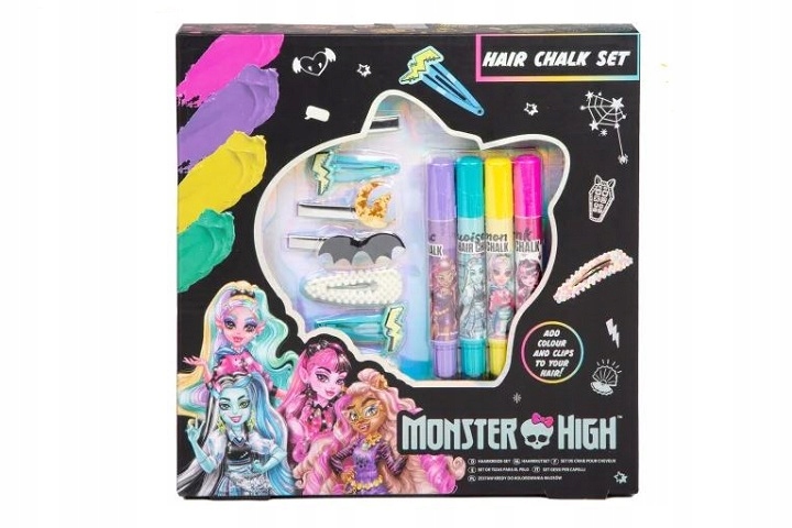 Monster High křída na vlasy sada 71-0002 ks