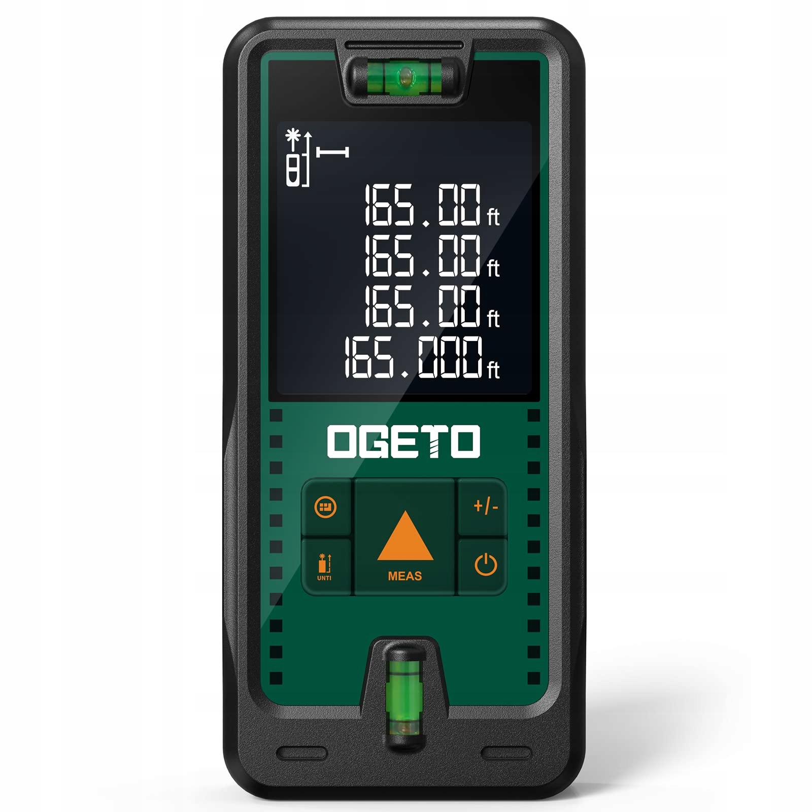 OGETO Dalmierz Laserowy 50m LCD Pomiar Odległości Powierzchni Objętości — miniatura 2