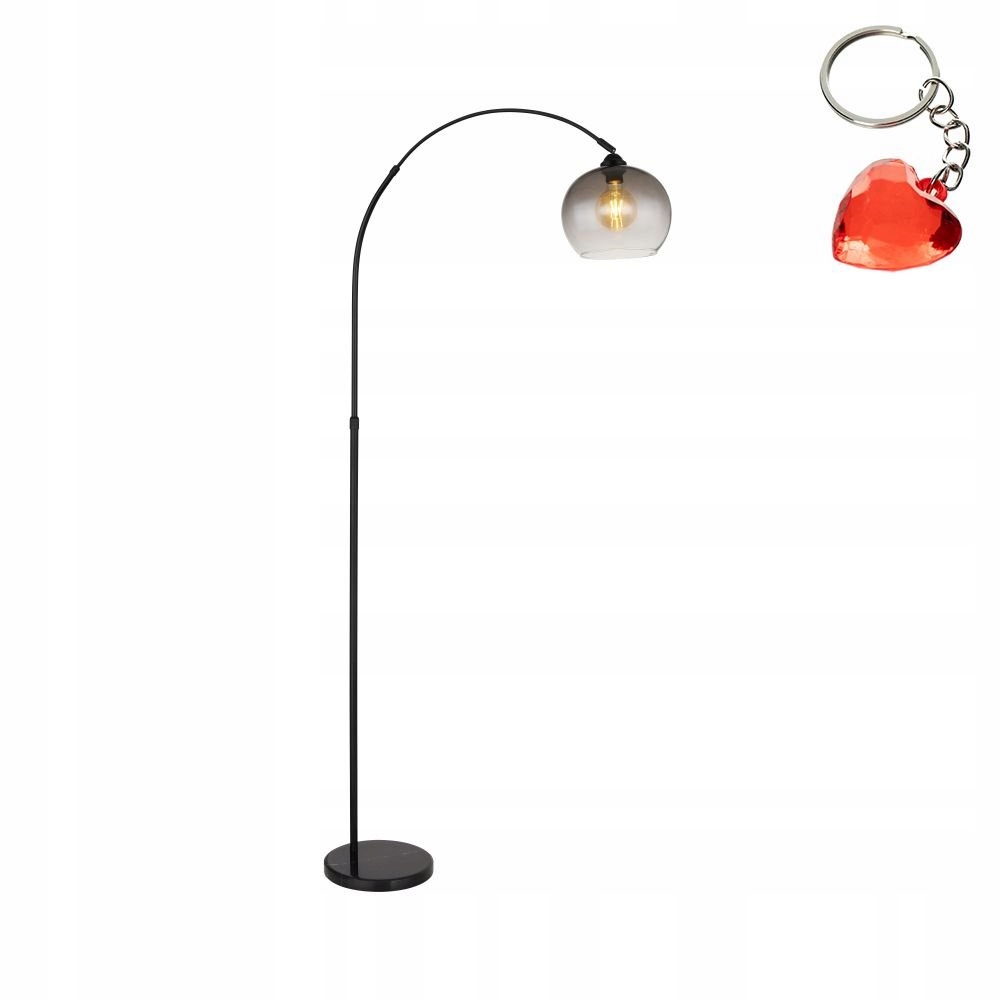 Podlahová lampa Newcastle 58227BS Globo