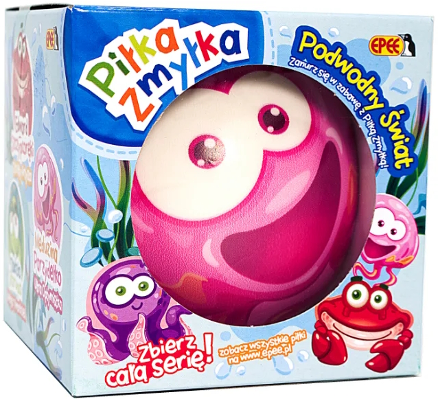 EPEE PIŁKA ZMYŁKA PODWODNY ŚWIAT MEDUZA PARZYDEŁKO