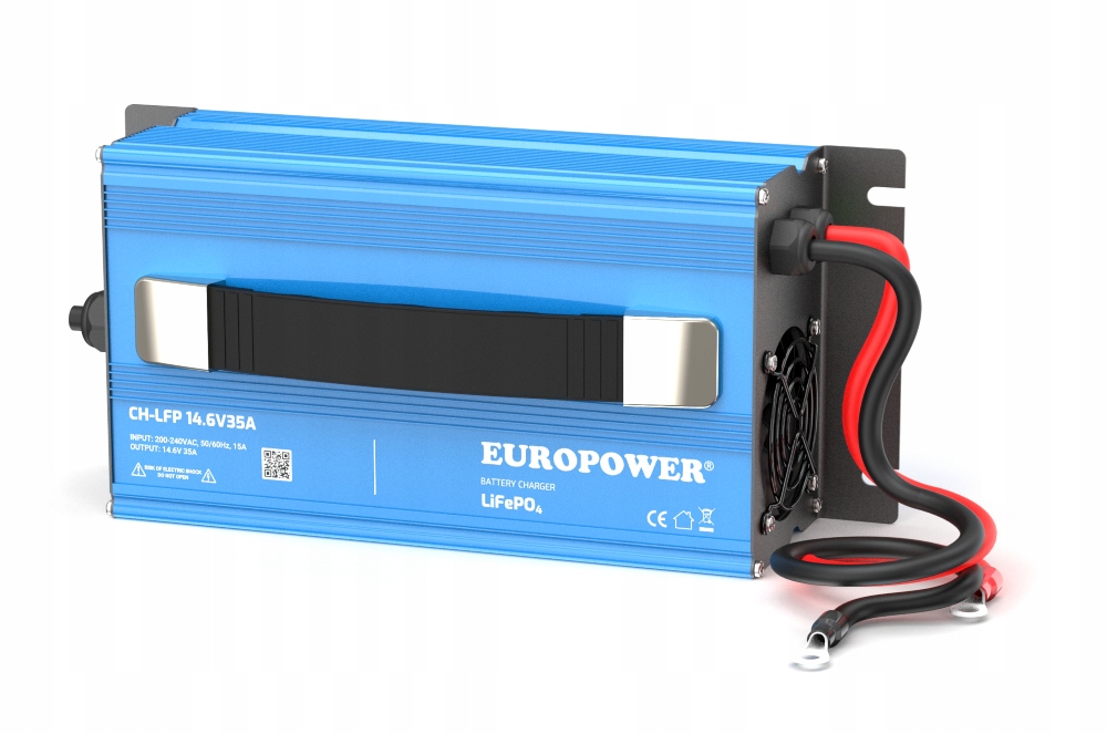 Ładowarka Prostownik Akumulatorów LiFePO4 Lfp Lit Lithium 12V 35A Europower
