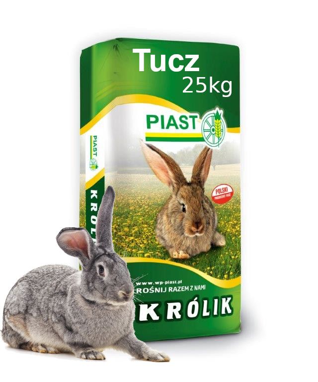 

Karma Pasza dla królików Królik Tucz 25kg Piast