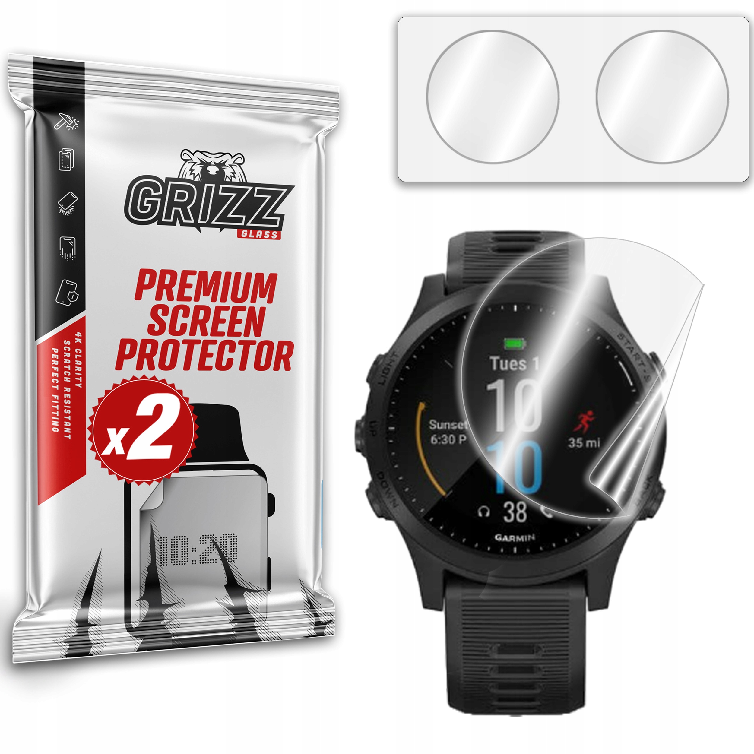 

2-PAK Folia Ceramiczna do Garmin Forerunner 945