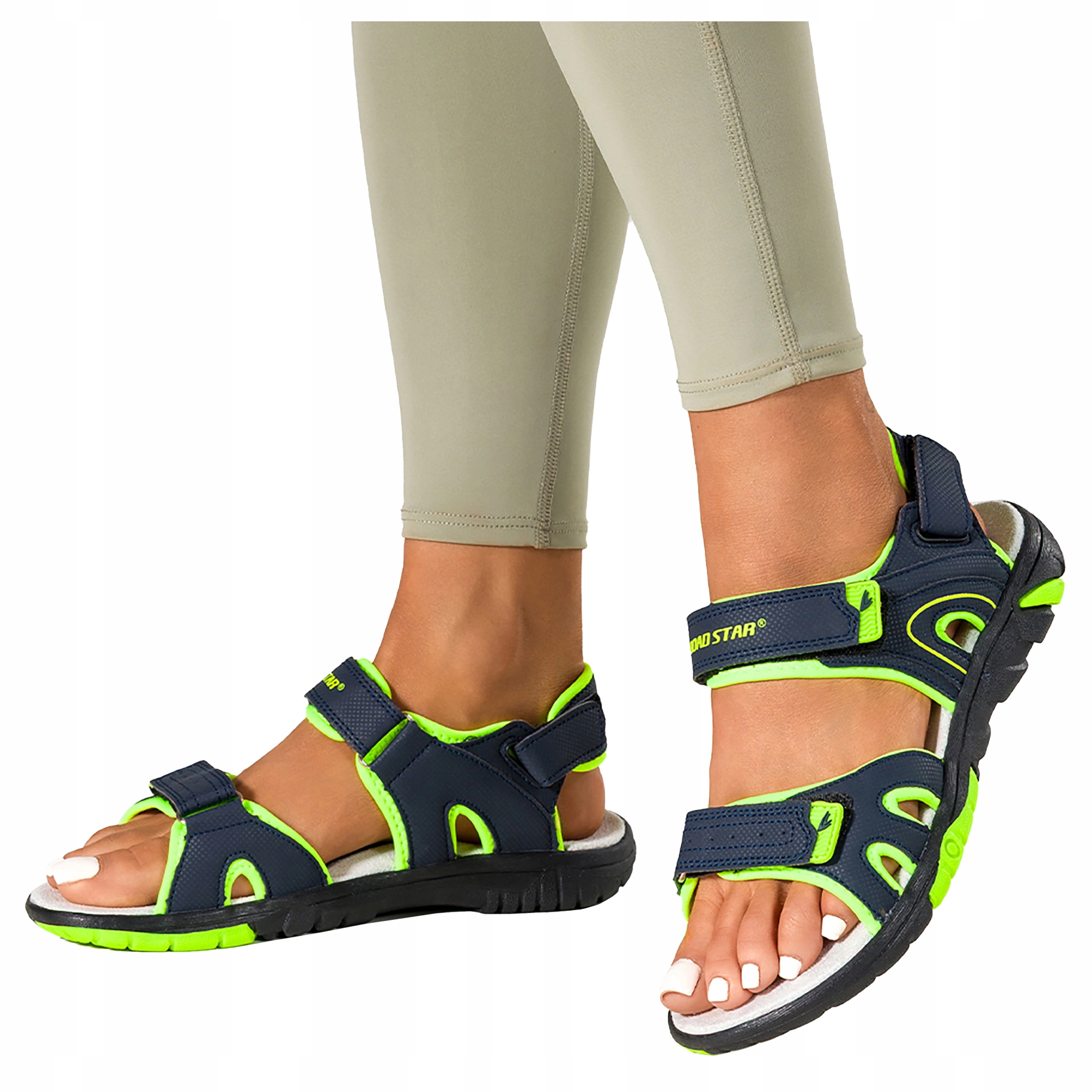 Sportovní Sandály Dámské Lehké Komfortní Prodyšné Měkká Stélka vel 41