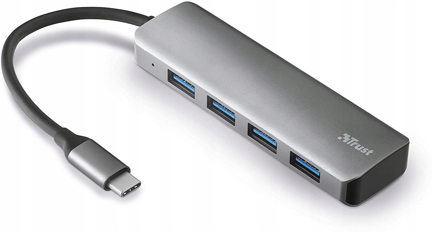 Hub adaptér Usb-c 4x Usb-a 3.2 Pc Notebook MacBook