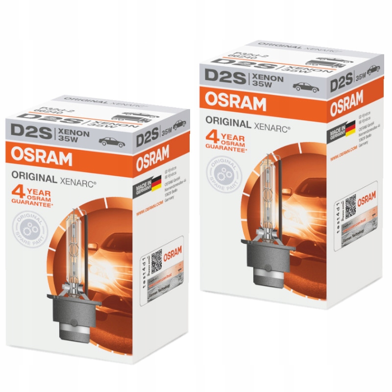 D2S Osram Originál Xenarc Xenon Žiarovky 85V 35W