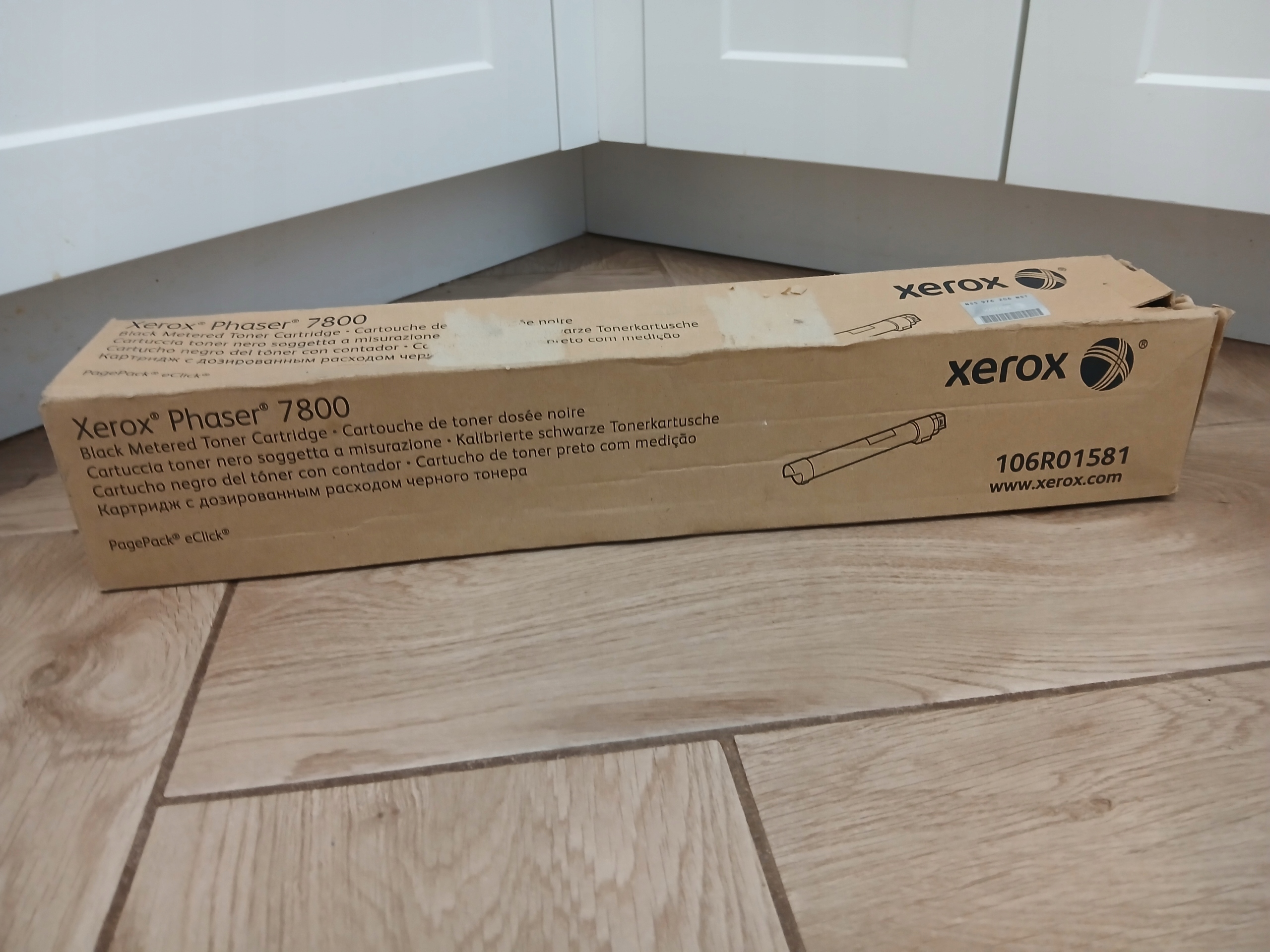 Toner Xerox 106R01581 čierny Originál Phaser 7800