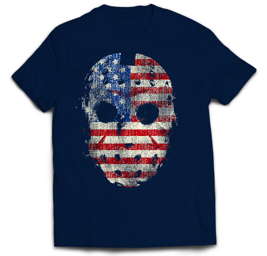 

Jason Flaga Flag Usa Ameryka Horror 3XL