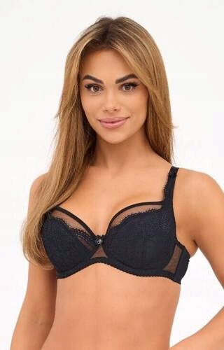 Gaia 1263 Elin Polovyztužená podprsenka Semi Soft černá 80D