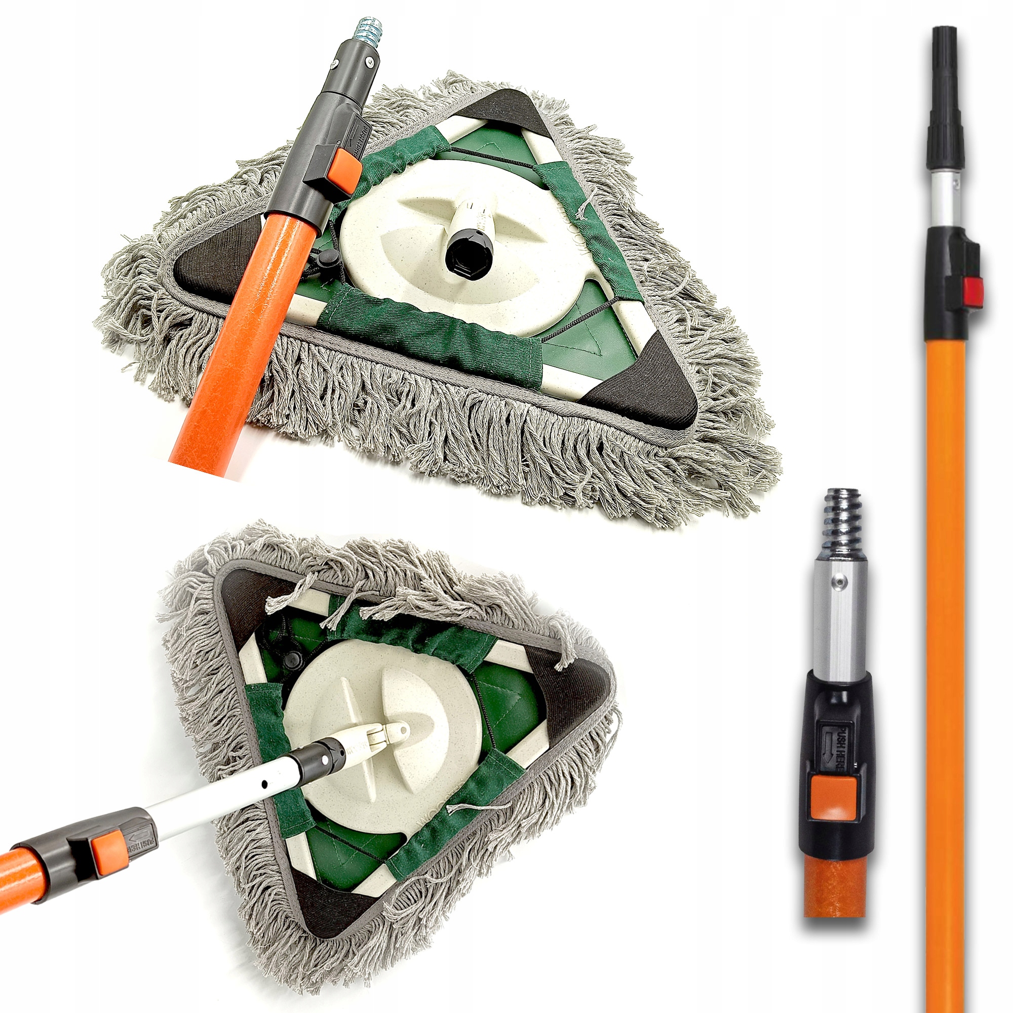 Mop Wooster Do odpylania ścian i sufitów kij teleskopowy motive 80-140cm