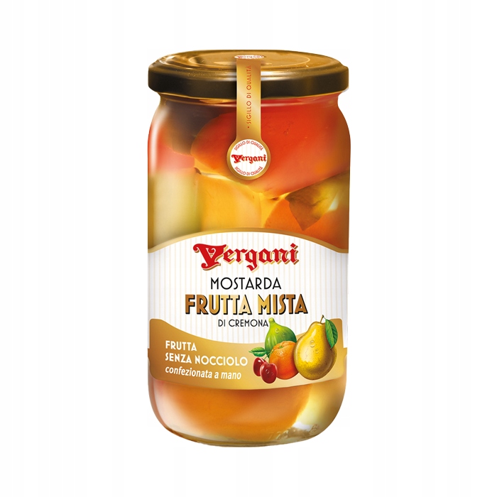 Levně Mostarda ze smíšeného ovoce 400 g Vergani