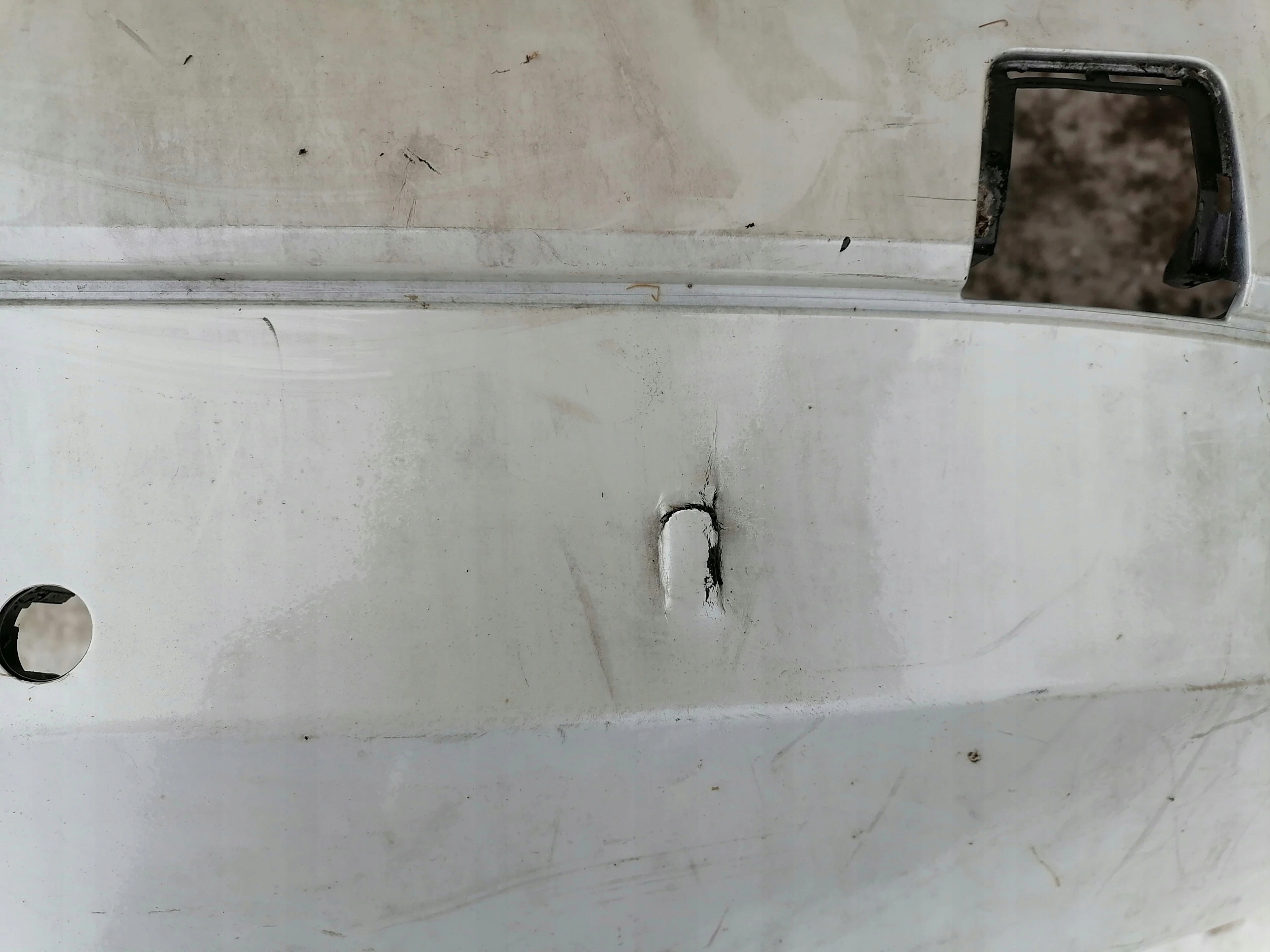bumper rear part BMW 2 F45 PDC BIALY