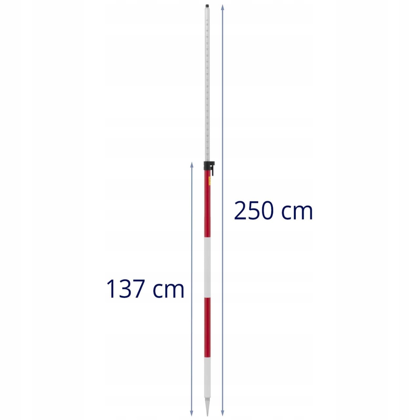 TYCZKA TELESKOPOWA POD PRYZMAT DALMIERCZY BLOKADA Klasa lasera klasa 1