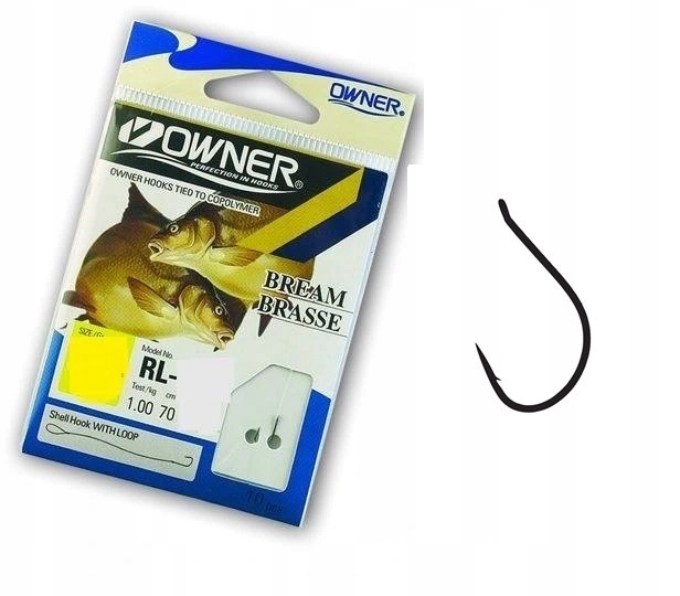 

Haczyki z Przyponami Owner RL-3117 nr 4 0.20mm