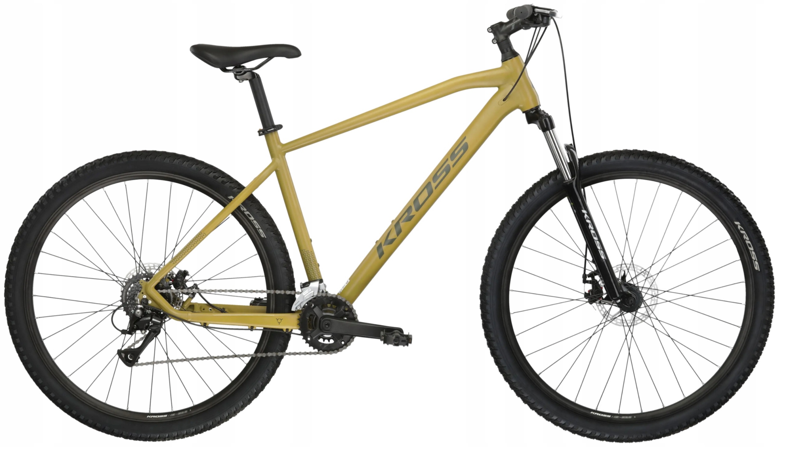 Rower Mtb górski Kross Hexagon 3.0 rama 17 cali koło 27,5" brązowy