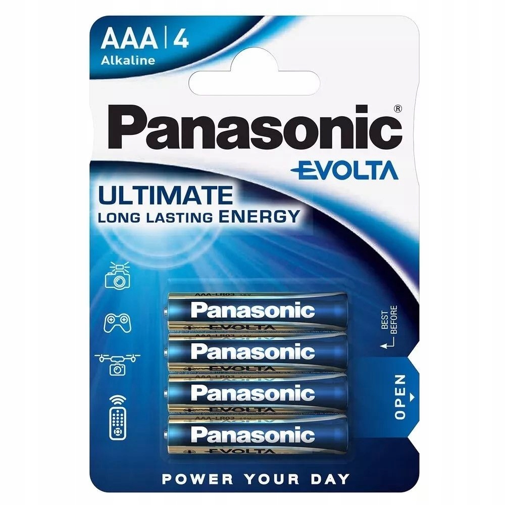 Bateria alkaliczna Panasonic AAA (R3) 4 szt.