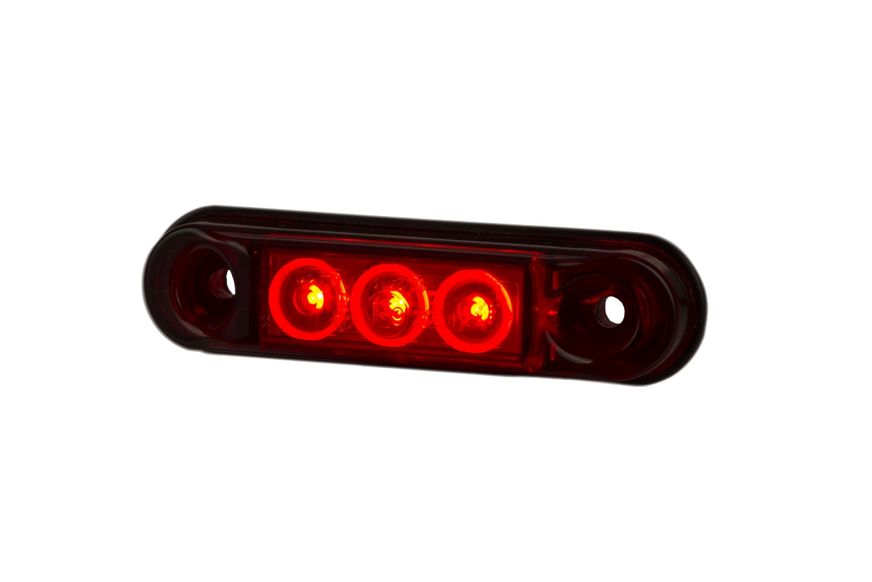 

Lampa Obrysowa Led Czerwona Slim