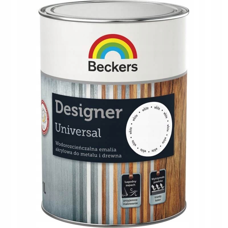 

Emalia Akrylowa Beckers Designer Universal White
