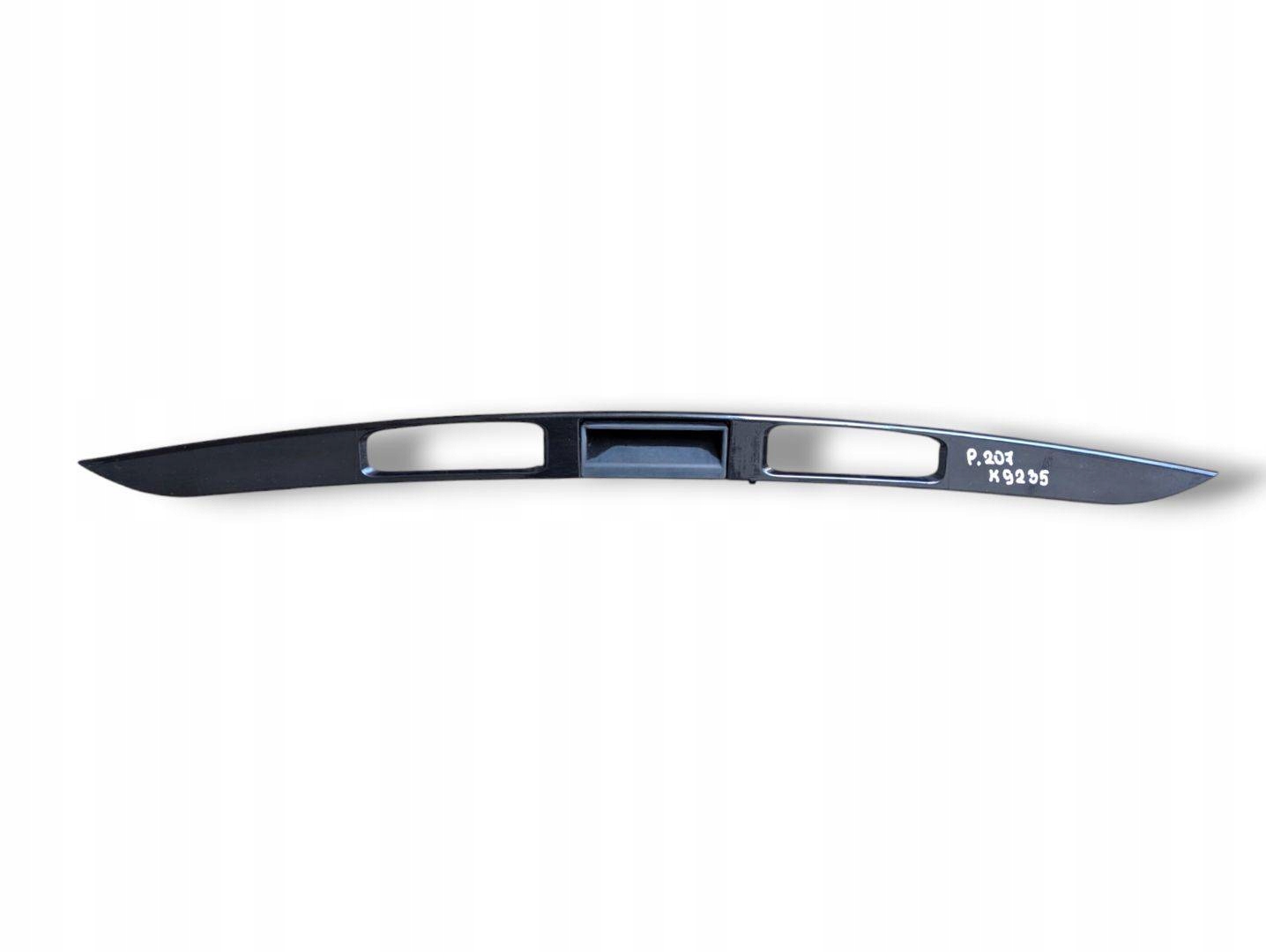 Moulage du capot Peugeot 207 facelift 2009 9650751477A