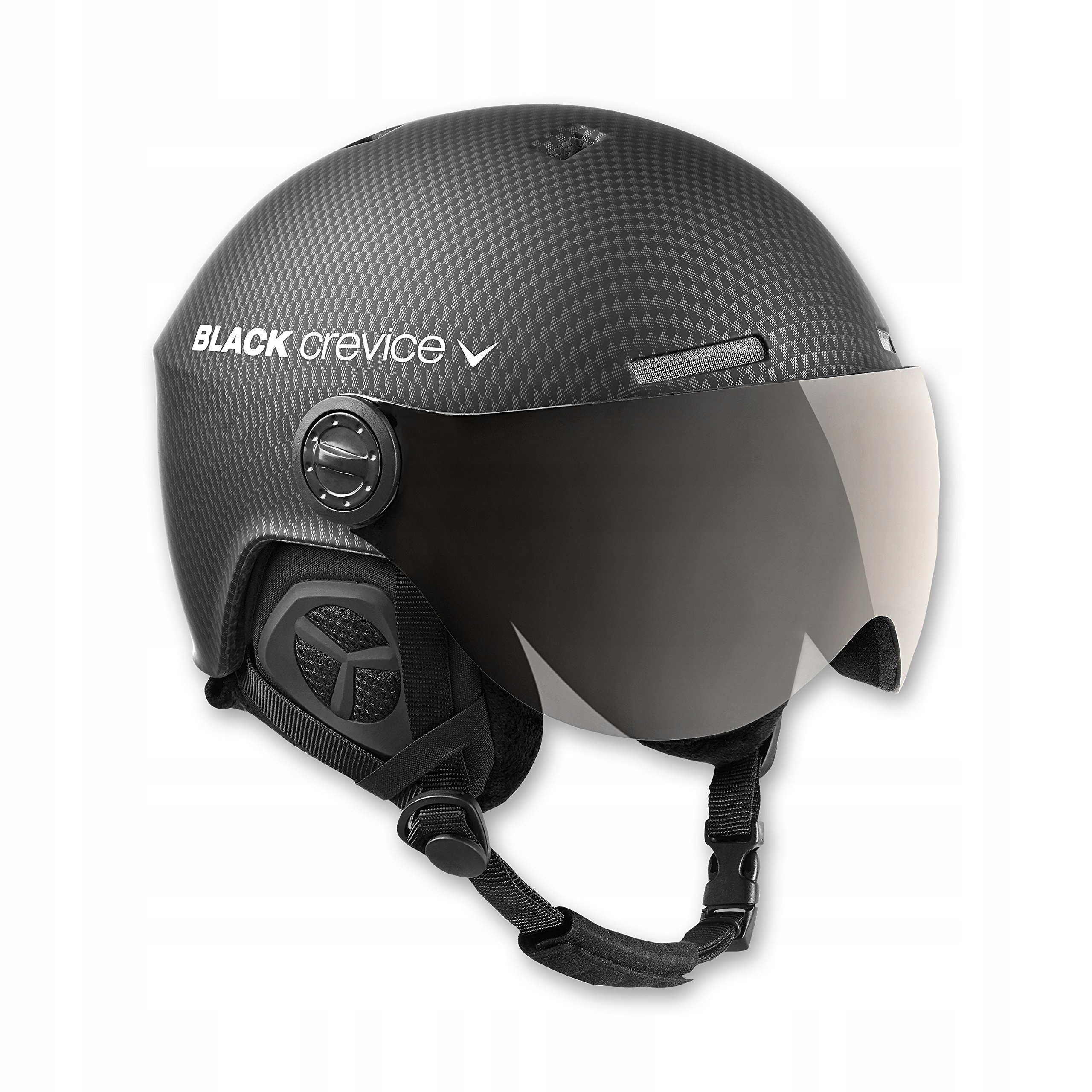 Lyžařská přilba Black Crevice Arlberg Carbon Black S 51-54 cm