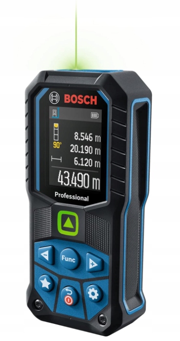 BOSCH Dalmierz Laserowy GLM 50-23 G Zielony Laser Zasięg 50m IP65 — miniatura 8