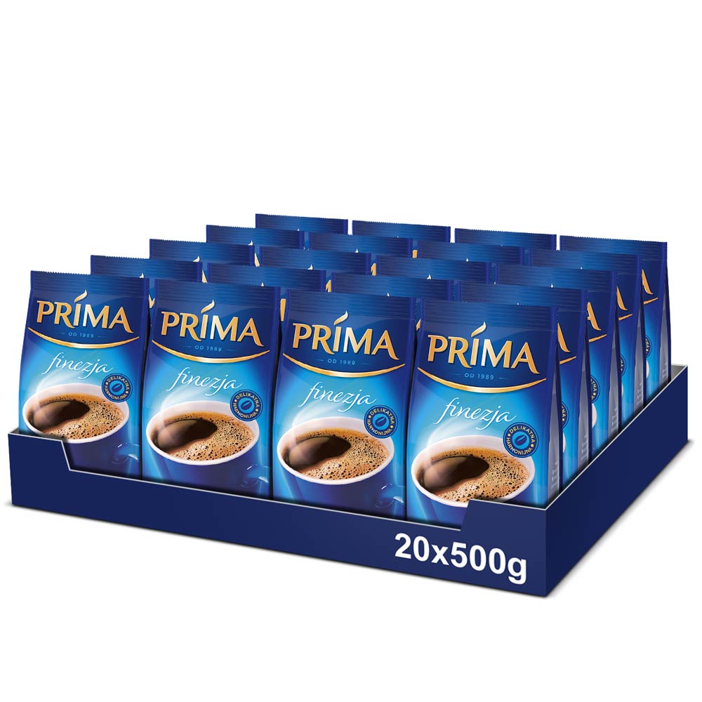 Kawa mielona Prima Finezja 20x 500g [10 kg kawy]