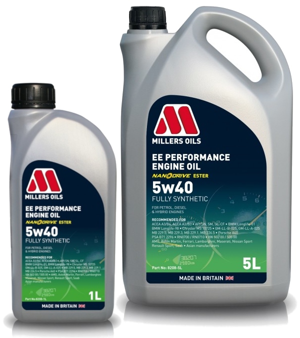 Millers Oils Ee Performance 5W40 6L
