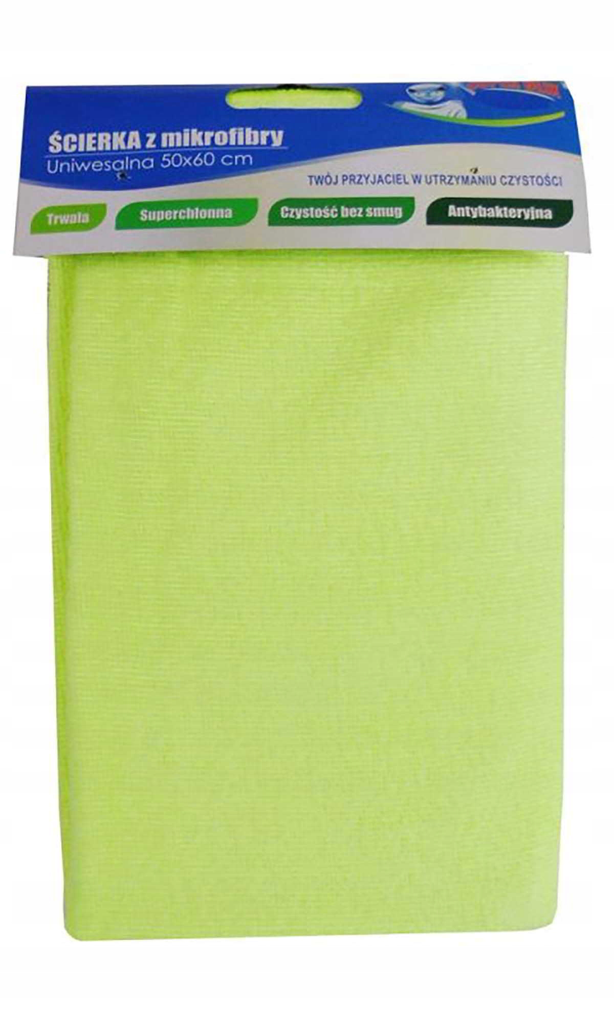

Ścierka mikrofibra uniwersalna 50x60 cm