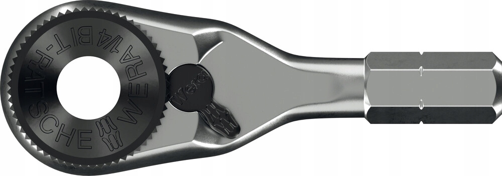Grzechotka do bitów Zyklop Mini 4 8011, 1/4", 1/4" x 50 mm Wera 05003662001