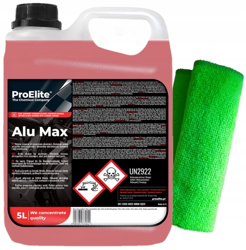 

Alu Max Do Mycia Aluminium 5L ProElite