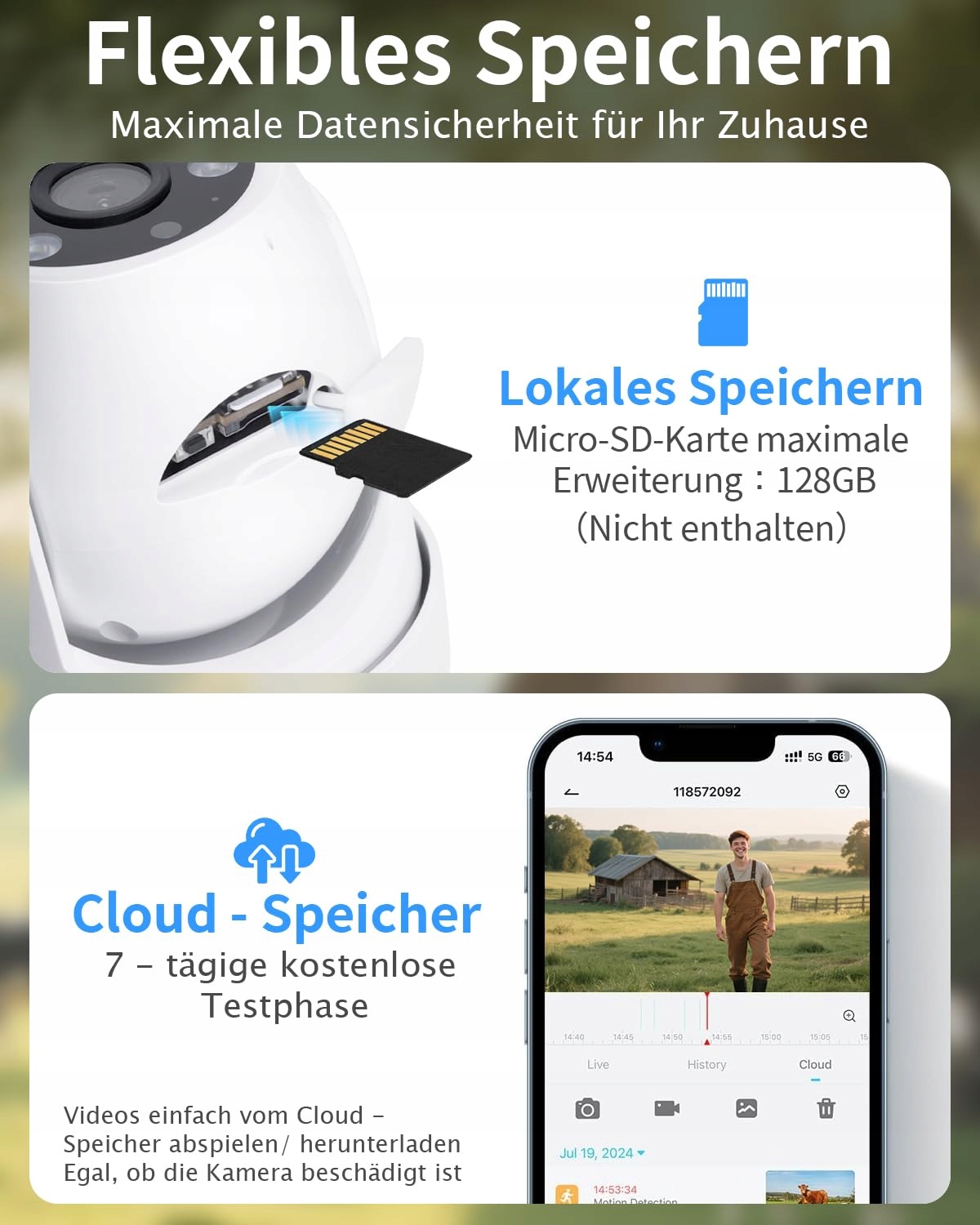 REOLINK Kamera Zewnętrzna 4G LTE z Akumulatorem i Panelem Solarnym — miniatura 8
