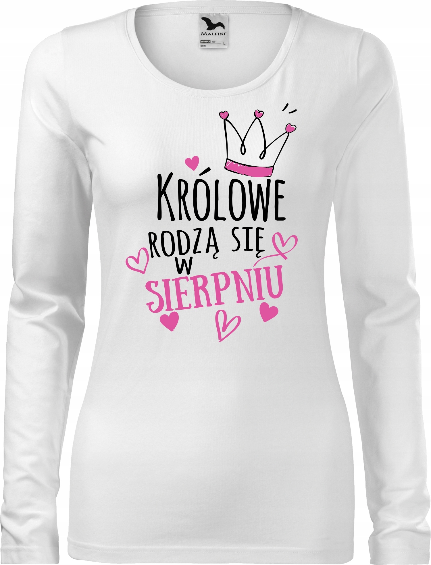 

Bluzka damska Prezent Królowe rodzą się w Sierpniu