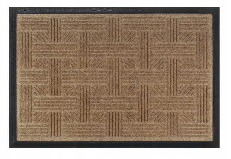 

Wycieraczka guma Pcv poliester Harry beżowa paski