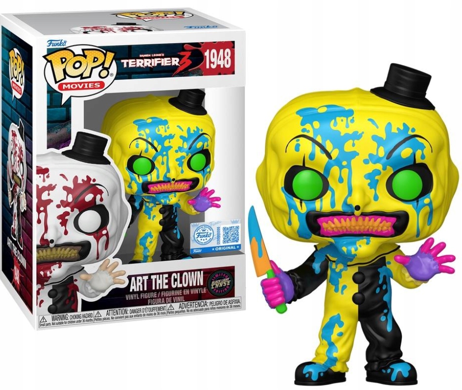 Funko Pop! Terrifier Filmy 1948 Art the Clown (bd) Chase