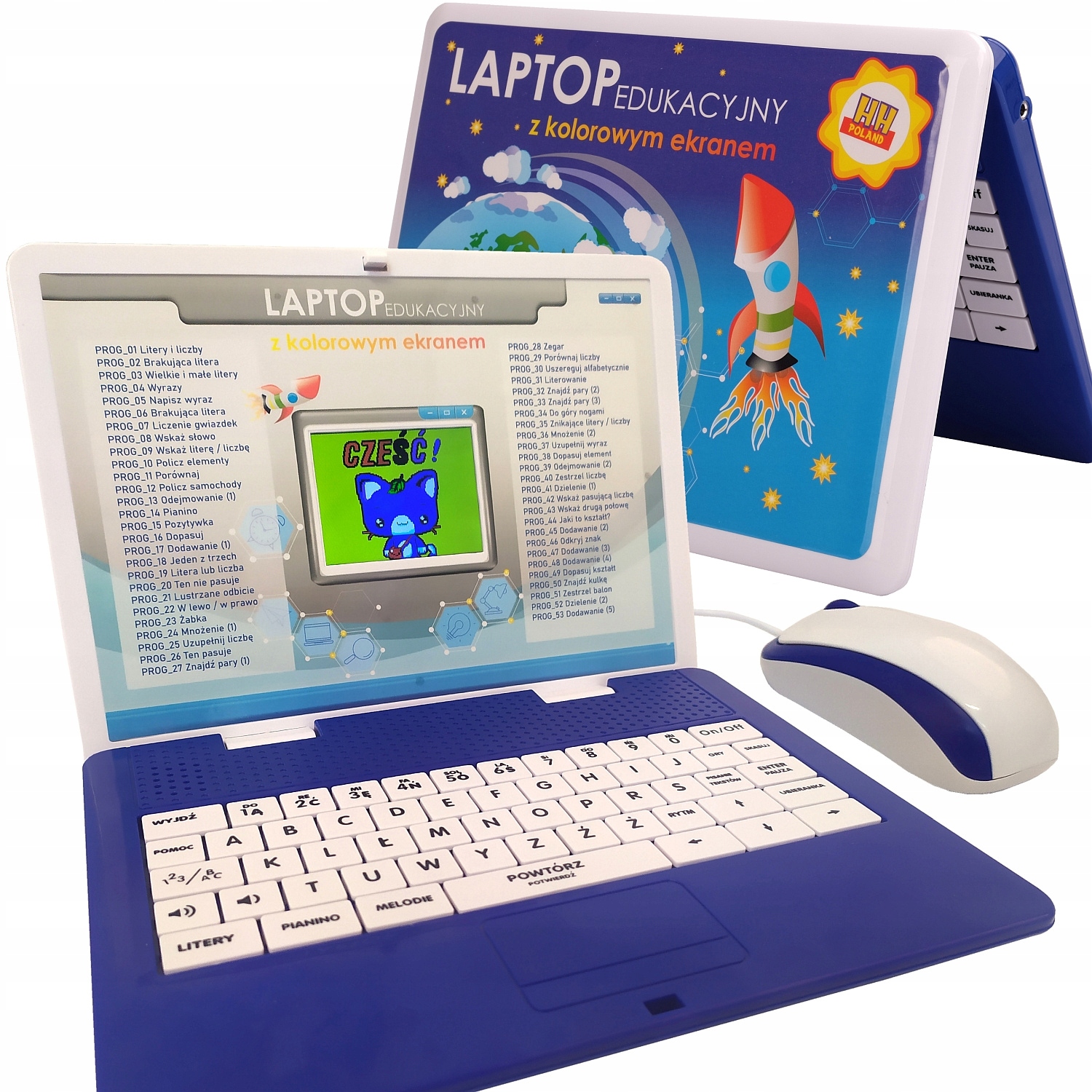 

Laptop Edukacyjny Dla Dzieci Kolorowy Ekran Usb