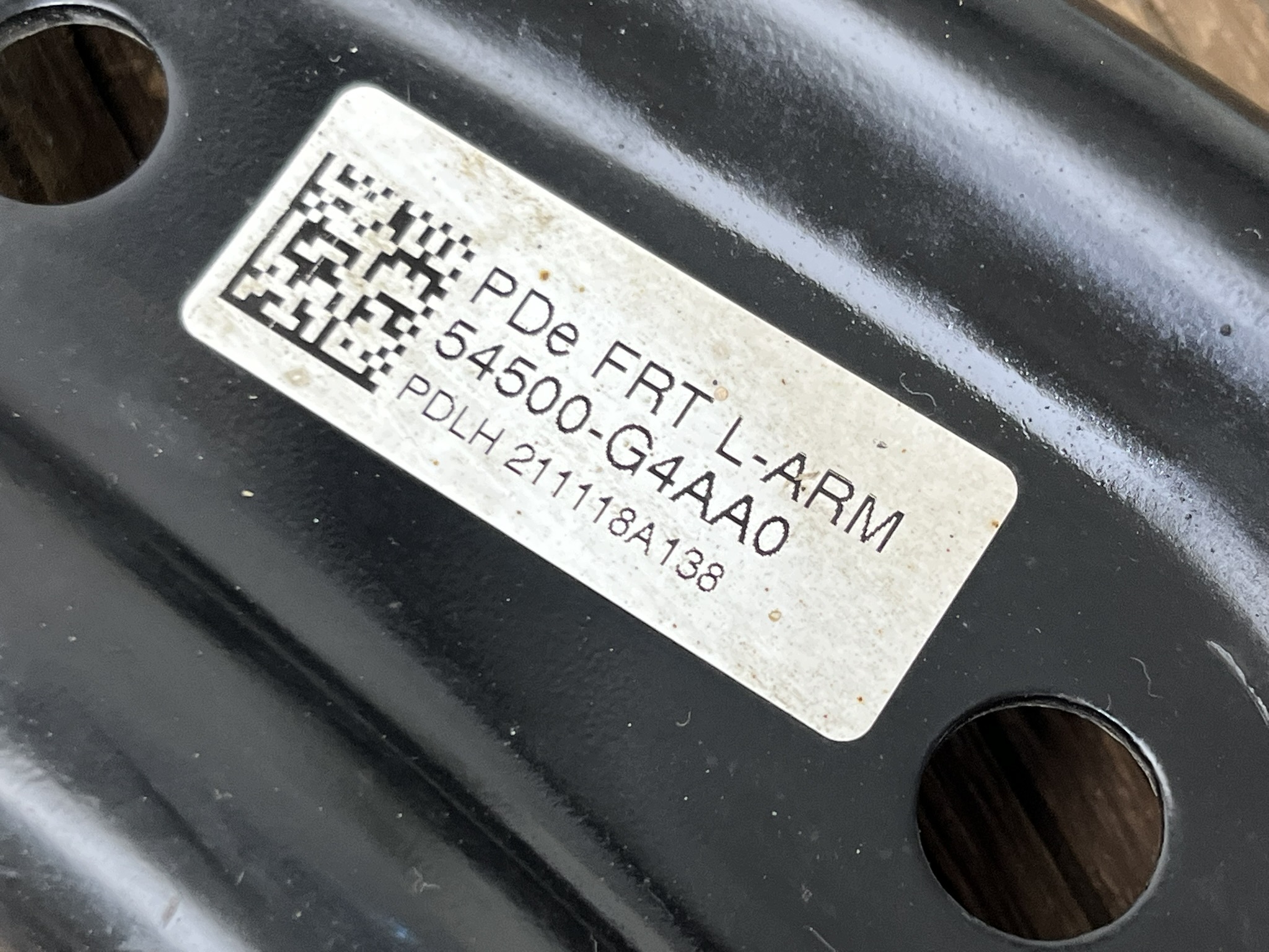 HYUNDAI i30 III 16-23 arm front left lower front 54500-G4AA0 OE