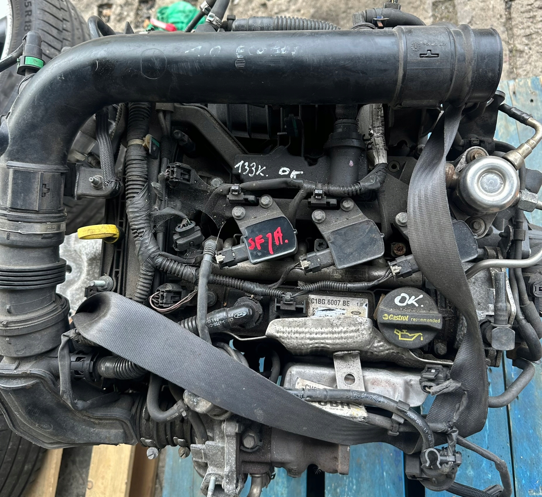 FORD FOCUS MK3 engine SFJA 1.0 ECOBOOST complete 133 thousand KM