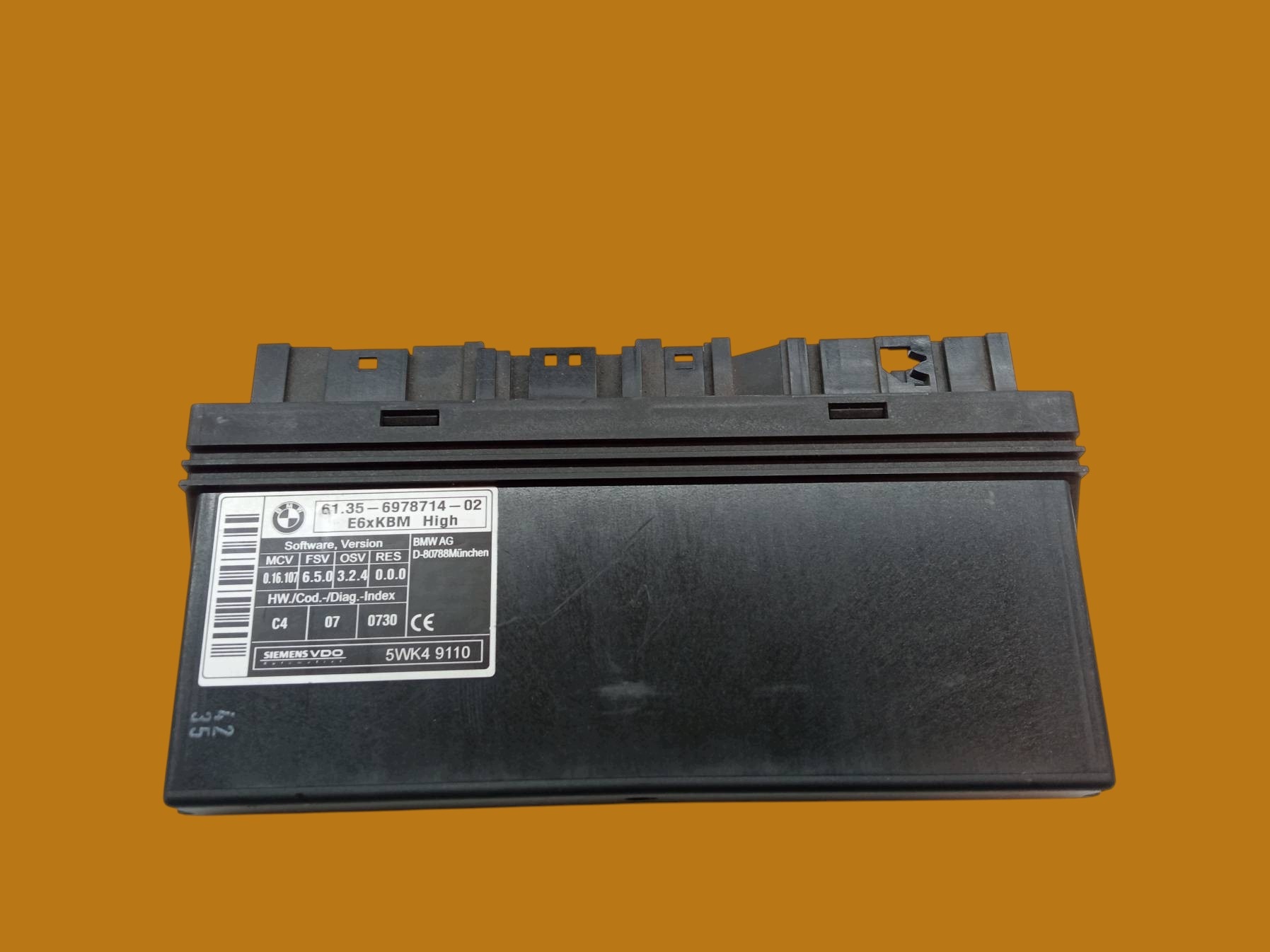 Unité commande confort 6978714 Bmw Seria 5 V (2003-2010) E60/61