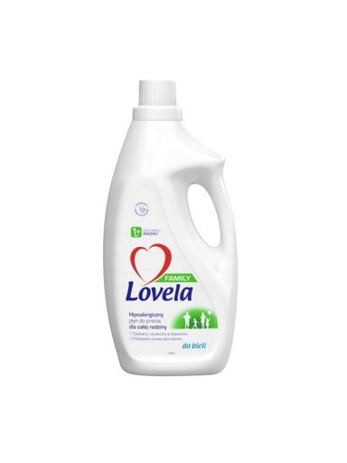 Levně 2x Lovela Family Hypoalergenní mléko na praní bílé barvy 1,85 l