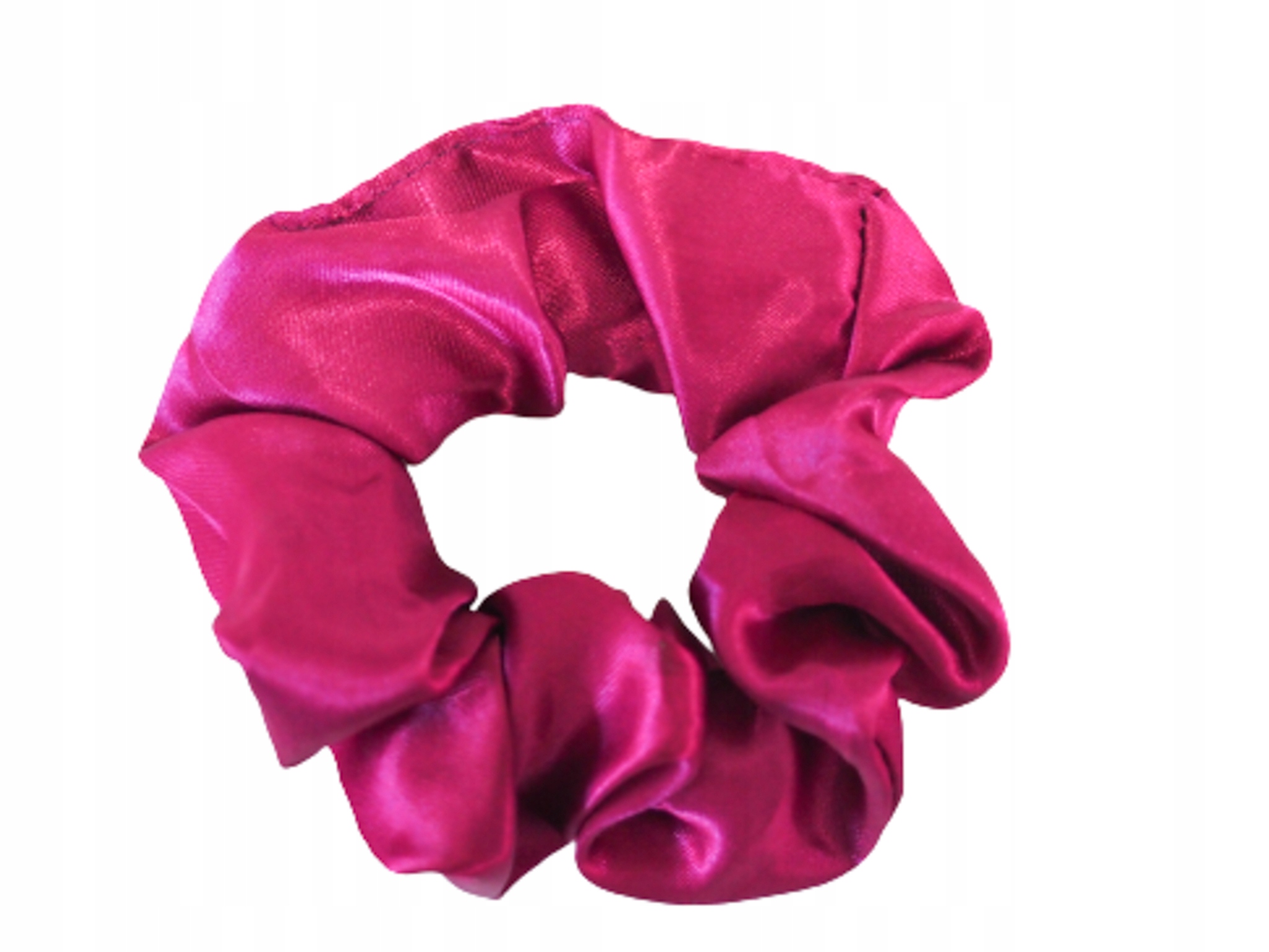 

Scrunchies Gumka Do Włosów Fuksja Satynowa