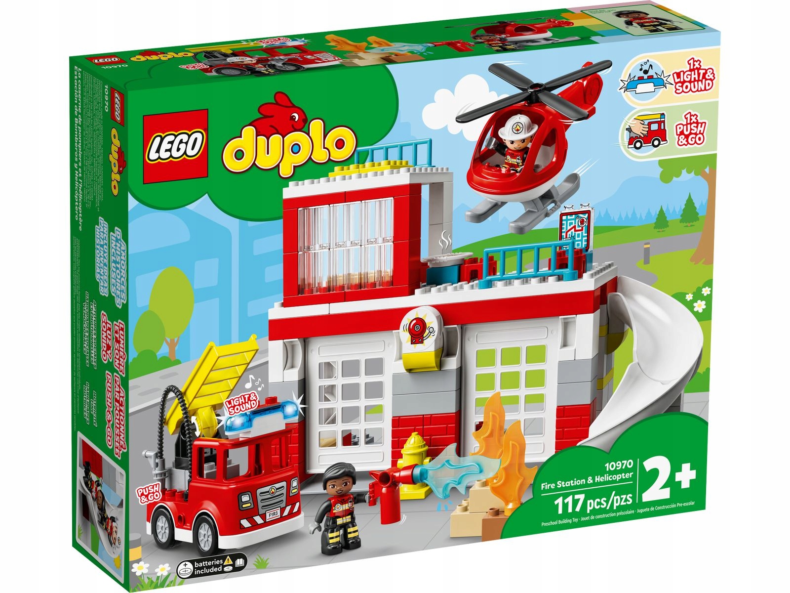 

Lego Duplo 10970 Remiza strażacka i helikopter