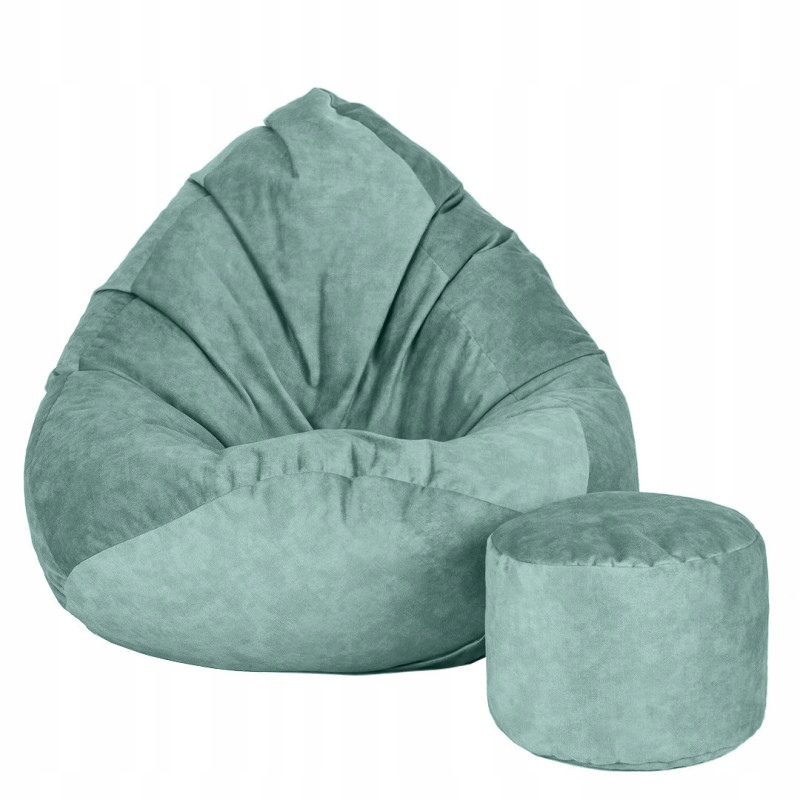 Pufa Worek Sako 75/95 Welur Premium Fotel Loft Scandi Design