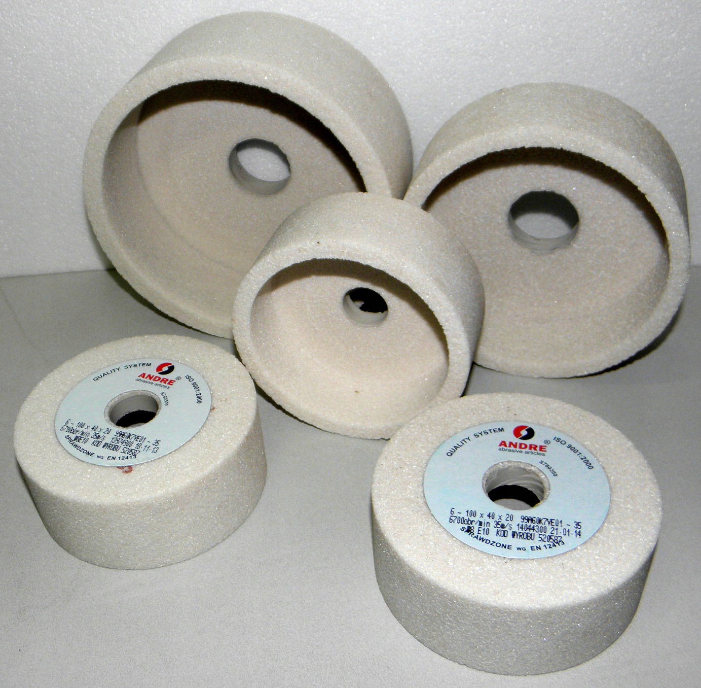 

Ściernica garnkowa T6 150X63X32 60K Andre