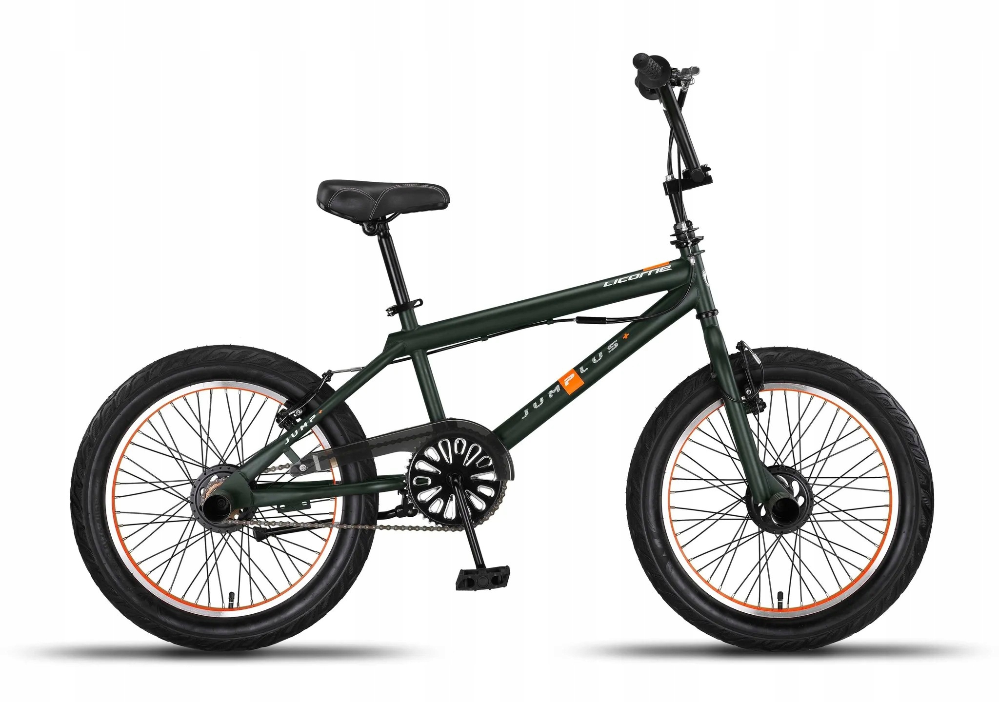 Rower Bmx Licorne Bike Jump Plus Bmx 360 rama 12 cali kolo 20 " zielony