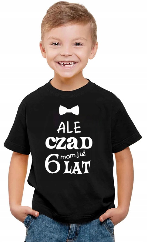 

T-shirt Koszulka urodzinowa Ale Czad Mam 6 Lat
