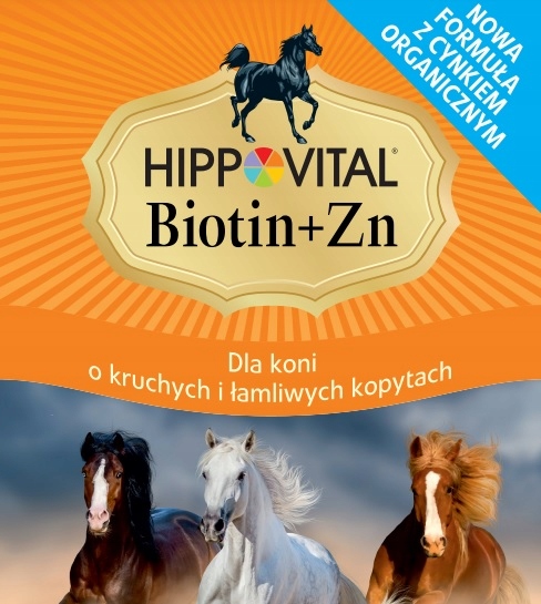 

Hippovital Biotyna Cynk dla koni witaminy 1L