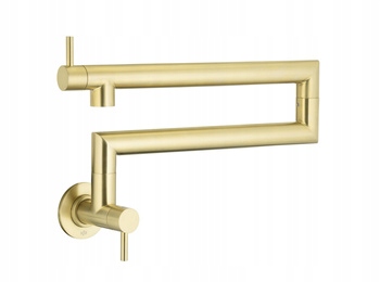 Kfa Kuchynská Batéria Kĺbová Duero, Brushed Light Gold Pvd