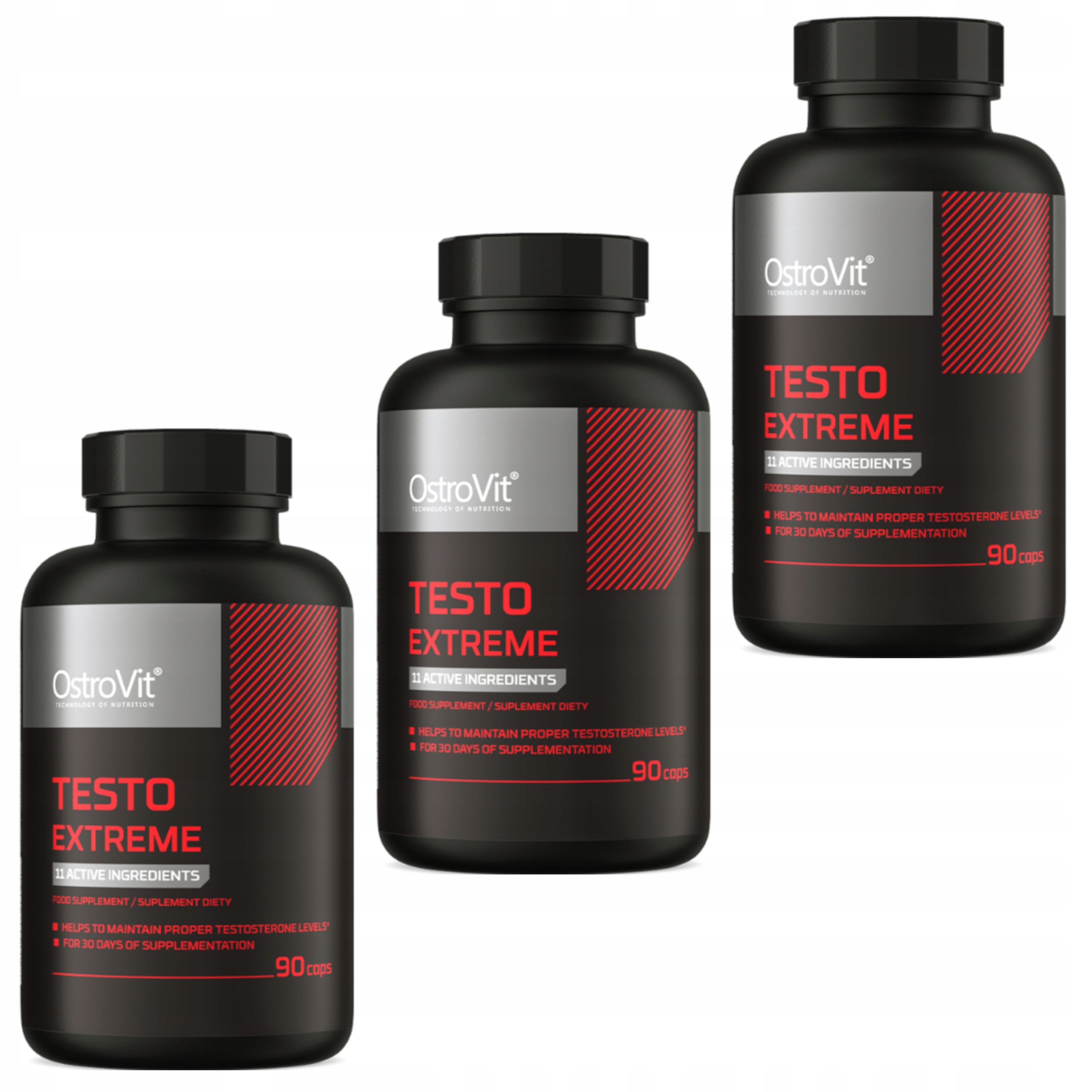 Ostrovit Testo Extreme 270 k. Testosteron Booster Síla Libido Tribulus Maca