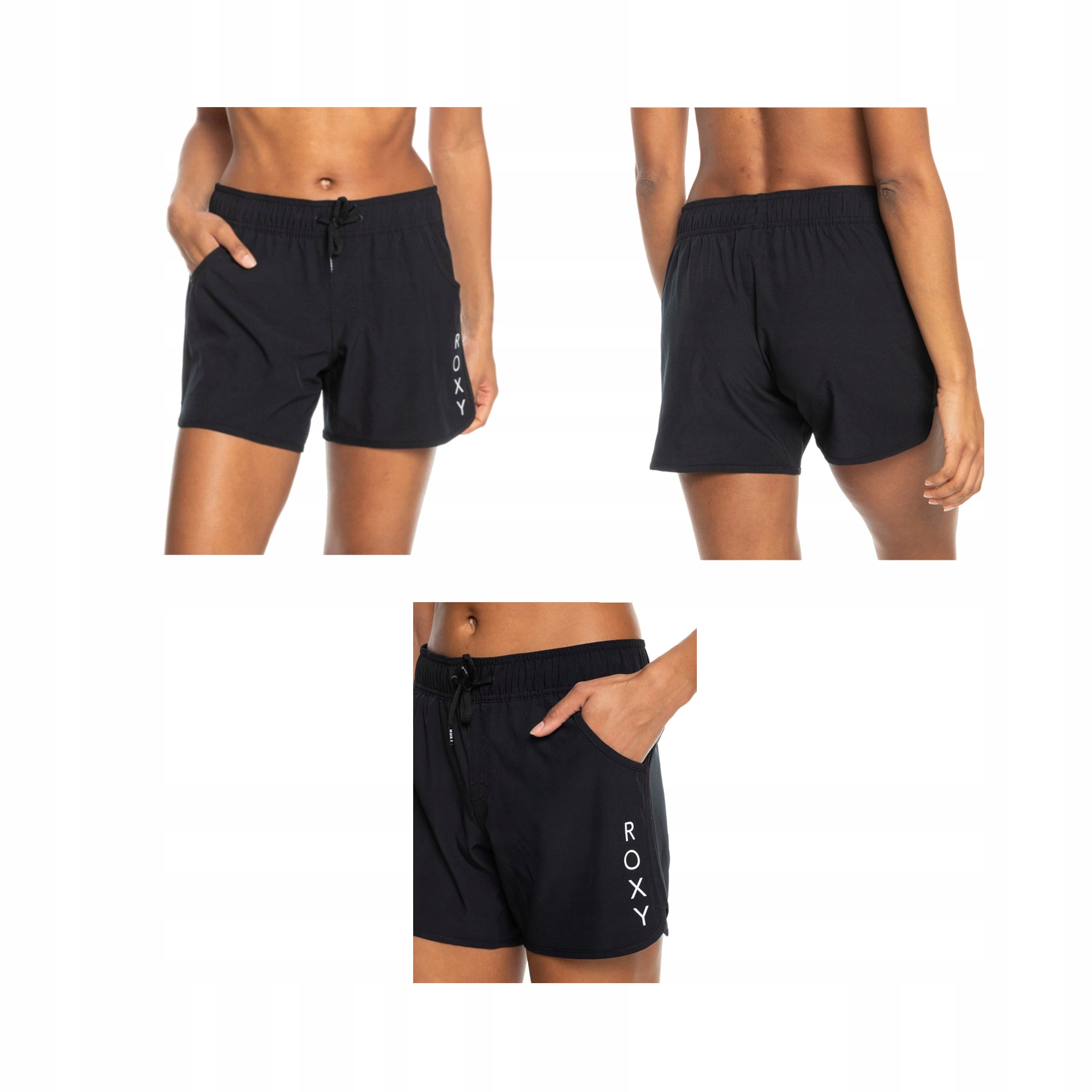 Dámské Koupací Šortky Roxy Classics 5 Antracit S Logem