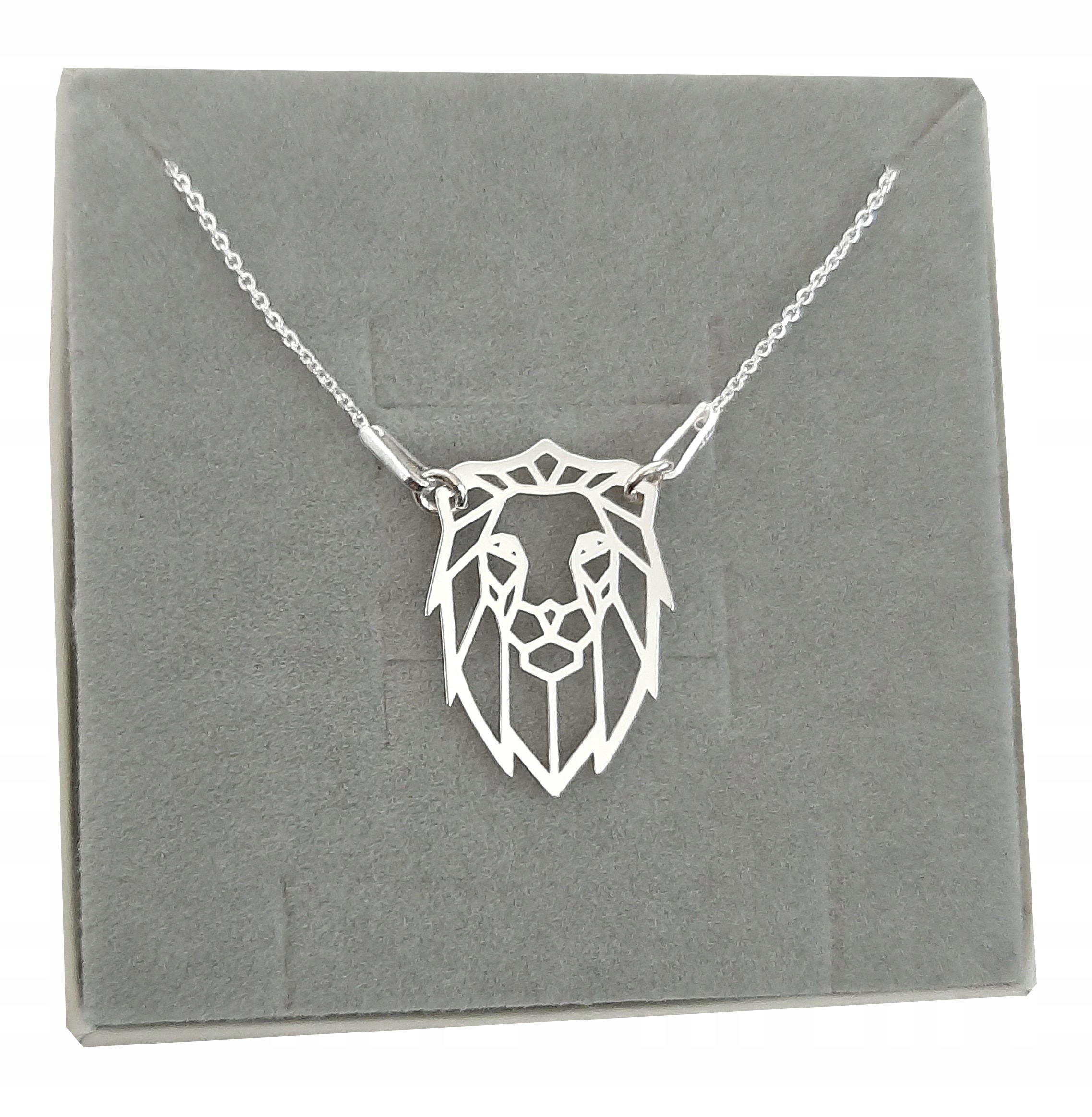 

Łańcuszek Król Lew Origami srebro 925